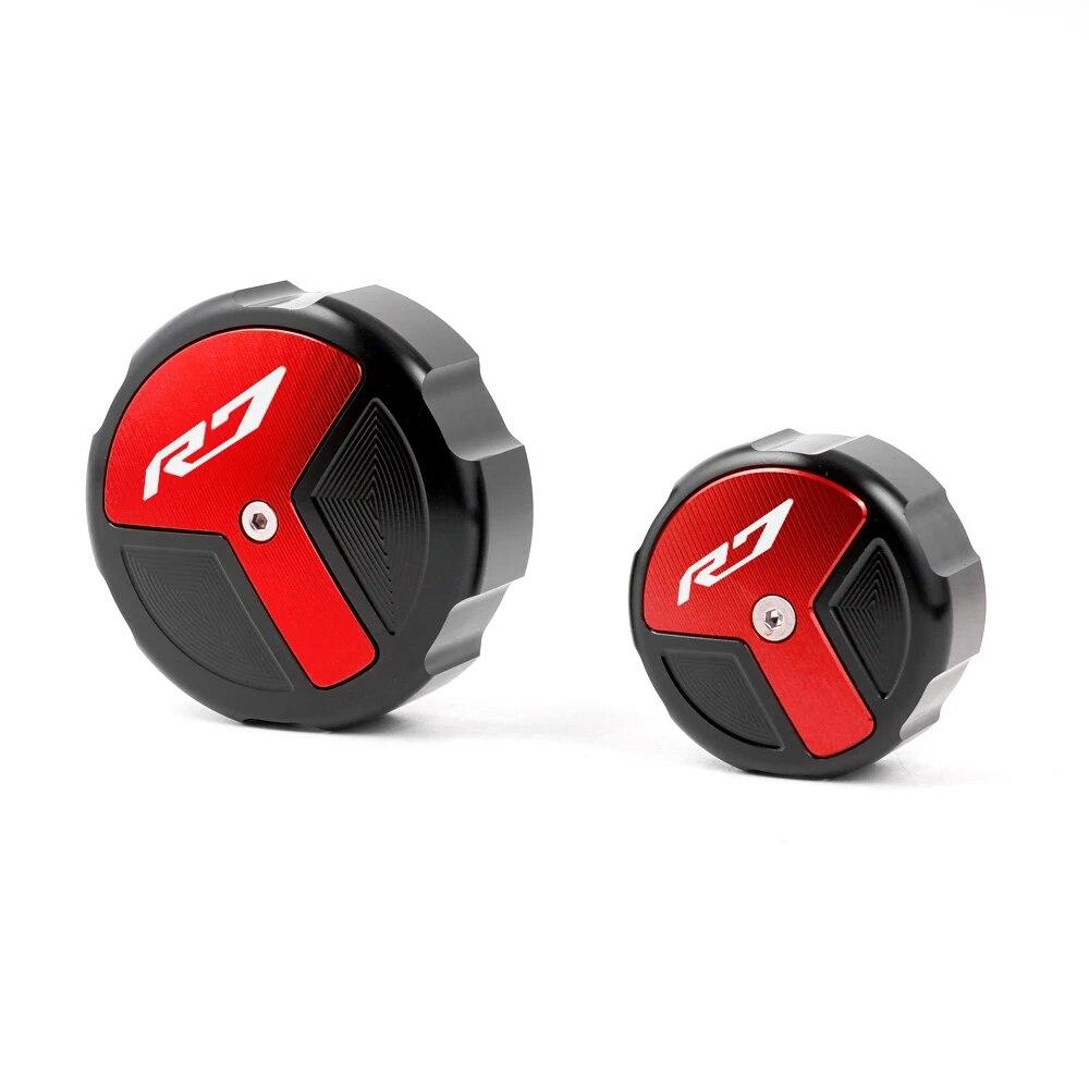 Аксессуары для мотоциклов, крышка бачка тормозной жидкости с ЧПУ, крышка цилиндра для YAMAHA YZFR7 YZF-R7 YZF R7-2022