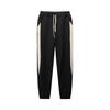 Casual Loose Drawstring Pants Mens Autumn Fashion Side Striped Patchwork Trousers Men Leisure Lace-up Pants Streetwear