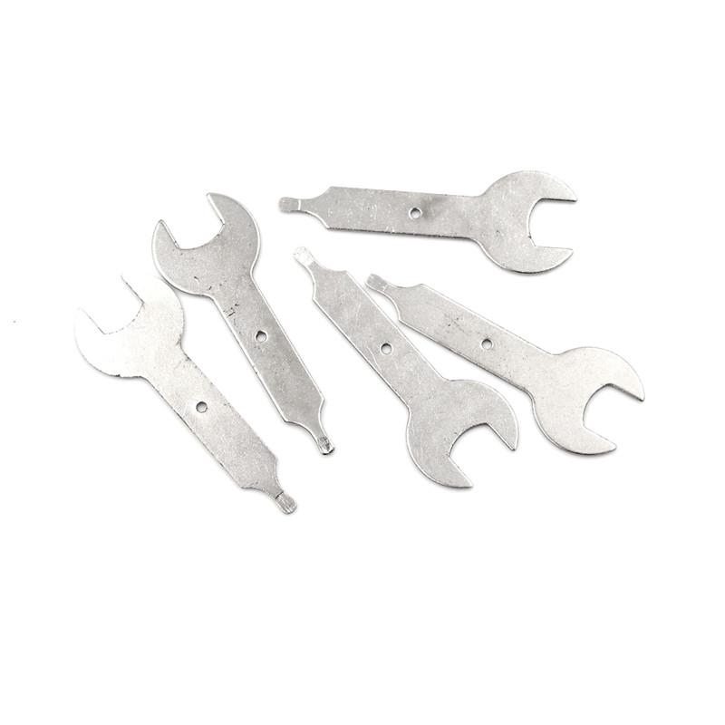 5 шт. металлический цанговый ключ, гаечный ключ на 9 мм для принадлежностей для вращающихся инструментов