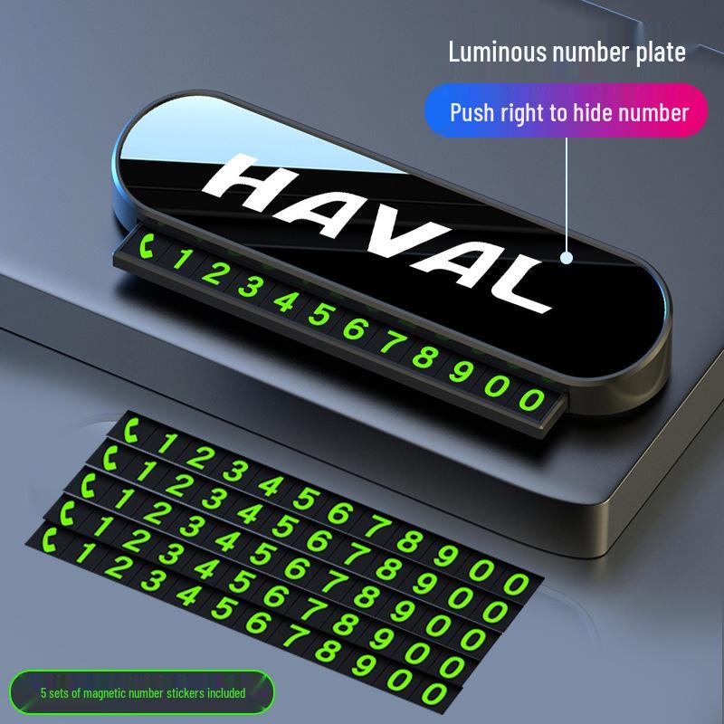Скрытые лазерные временные парковочные знаки для Haval H6/H9/M6, Big Dog, Raptor, Divine Beast, Falcon Dragon