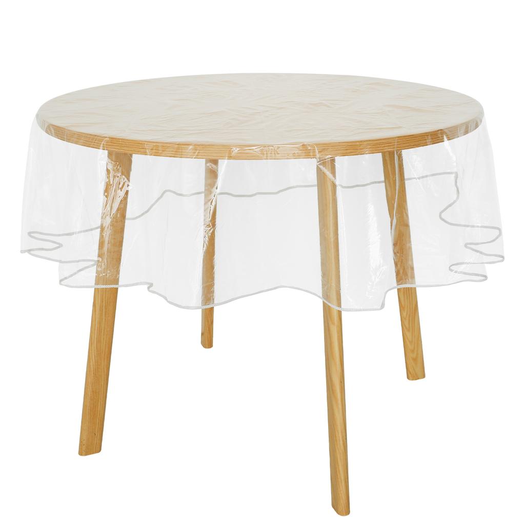 Прозрачная ПВХ-скатерть, водонепроницаемая, устойчивая к пятнам, защитная скатерть, маслянистая, прозрачная, термостойкая