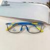 Children'S Optical Glasses Tr90 Frame Anti-Blue Lenses, Primary School Students Reading Glasses, Non-Slip Foot Covers