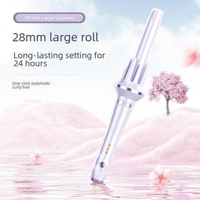 Автоматическая плойка с отрицательными ионами для создания крупных локонов и волн — бережно относится к волосам