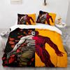 Game BloodShot Blood Warrior Комплект постельного белья для мальчиков и девочек Twin Queen Size Пододеяльник Наволочка Кровать для детей и взрослых Домашний текстиль