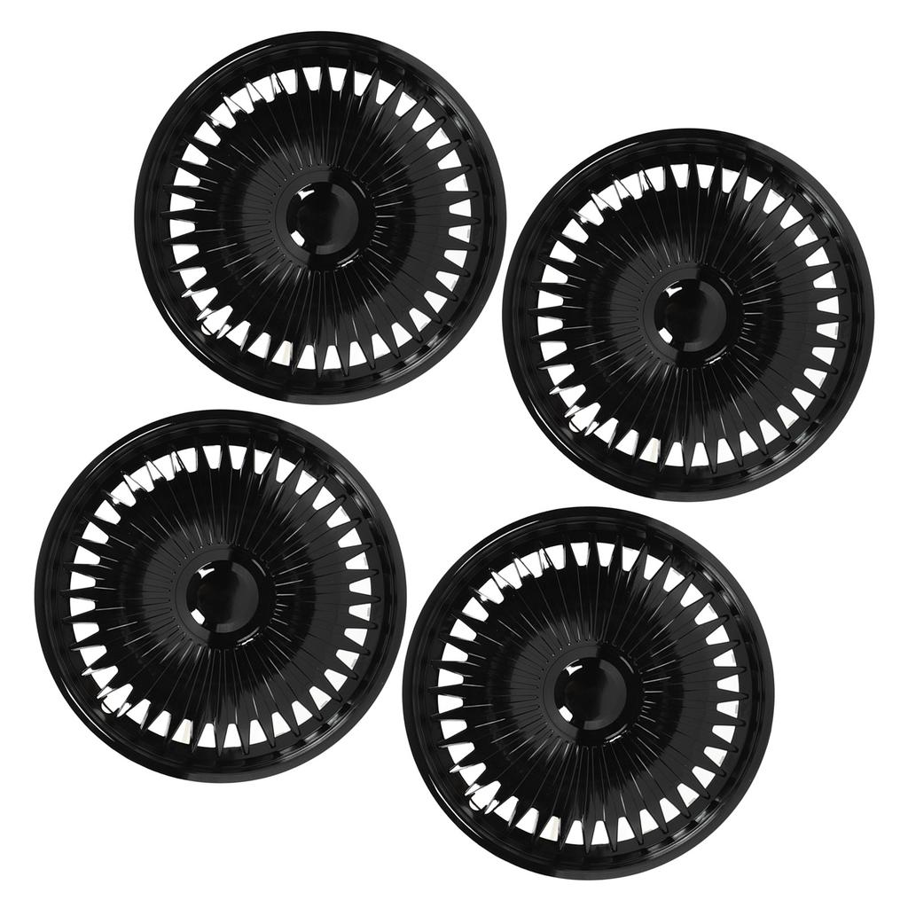 4 шт. 16-дюймовый колпак ступицы колеса черный полностью обернутый защитный обод отделка высокой прочности для RAV4 Corolla Octavia