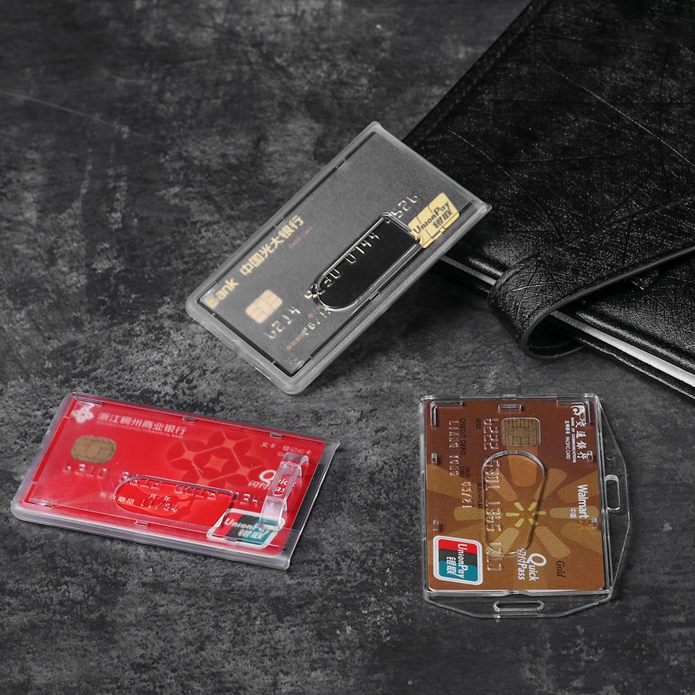 School ID Business Case Multi-use Badge Work Card Holders Name Card Card Sleeve ID Card Pouch