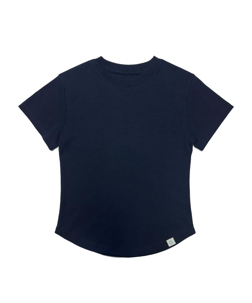 RUSTIC REVERIE Rustic Essential Slim T-Shirt [Navy]