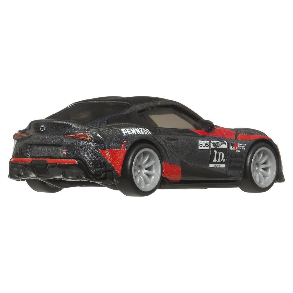 Hot Wheels Boulevard Toyota GR Supra Vehicle Toy HRT56 Mini Car for Ages 3 and Up Black