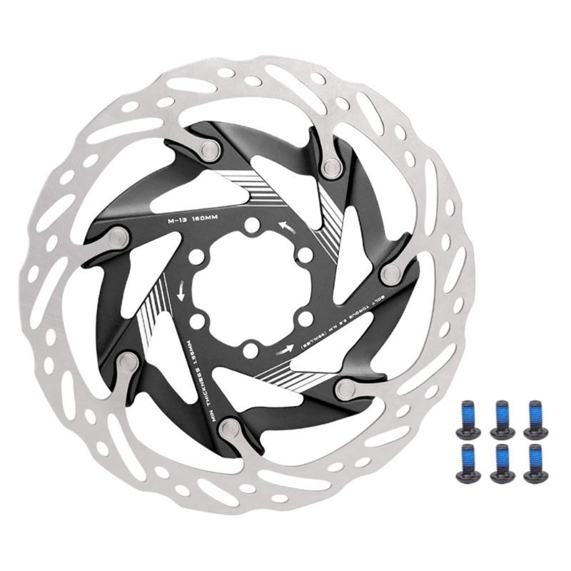 Hollow Road Bike Brake Disc Mountain Bicycles Brake Rotor Central Locking Road Bike Oil Disc Brake Rotors 160mm