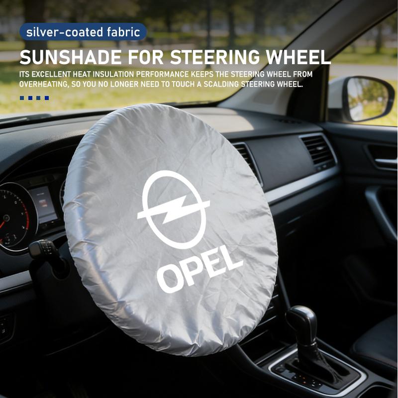 AAJC1 Для автомобиля Opel Чехол на руль Защита от солнца Изоляция Защитные чехлы Astra G H J K F Corsa D Zafira B Insignia Mokka