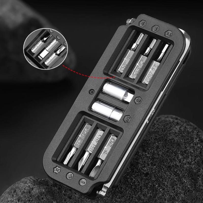 1 Set Multi-Model Hex Key Bike Maintenance Combination Tools 10-In-1 Portable Bicycle Repair Tool Kit Cycling Accessories
