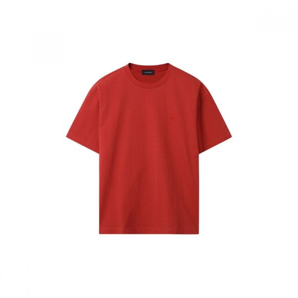CusTomellow Red Graphic T shirT cwTam25424rex