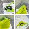 Women Waterproof Fanny Pack Fashion Laser Clear Waist Bags Transparent Shoulder Bag Travel Crossbody Chest Bags Hip Bag CLE