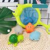 Baby Bath Toys Toddler Bathtub Toy Induction Light Up Bath Animal Toys Water Flashing Toys Type A