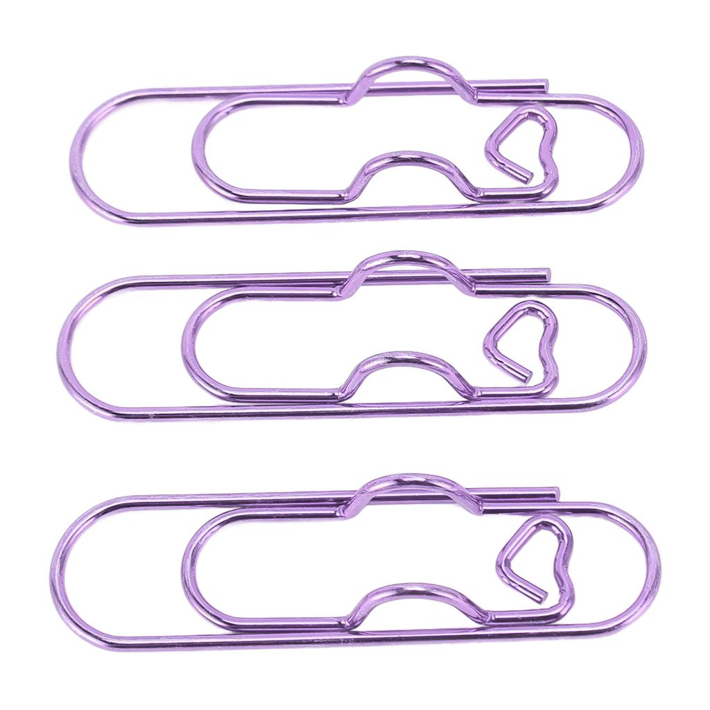 30Pcs Metal Pen Clips Stainless Steel Multifunction Portable Metal Pen Paperclip Pen Clip Holder
