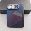 Чехол-книжка IPhone Duo Fold из кевлара и карбонового волокна, магнитная защитная крышка, деловой стиль, защита от отпечатков пальцев, теплоотвод