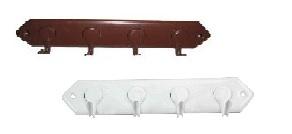 PAINTED HOOK HANGER 4 BROWN - MP WIE 4H BR