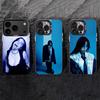 Чехол для телефона Billie B-BLUE Eilish singer Для iPhone 17,16,15,14,13,12,11 Plus,Pro Max,XS,Цветной серебристый чехол для телефона