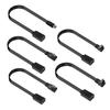 Силиконовый кабель-переходник USB Type C на Micro USB 10 см 20 см для видеорегистраторов, наушников, зарядки