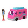 barbie Мини-кемпинг Barbie Land Dream Camper с 1 микрокуклой, игровой домик для детей от 6 лет, розовый, HYF39, кукла/домик для игр/ролевых игр