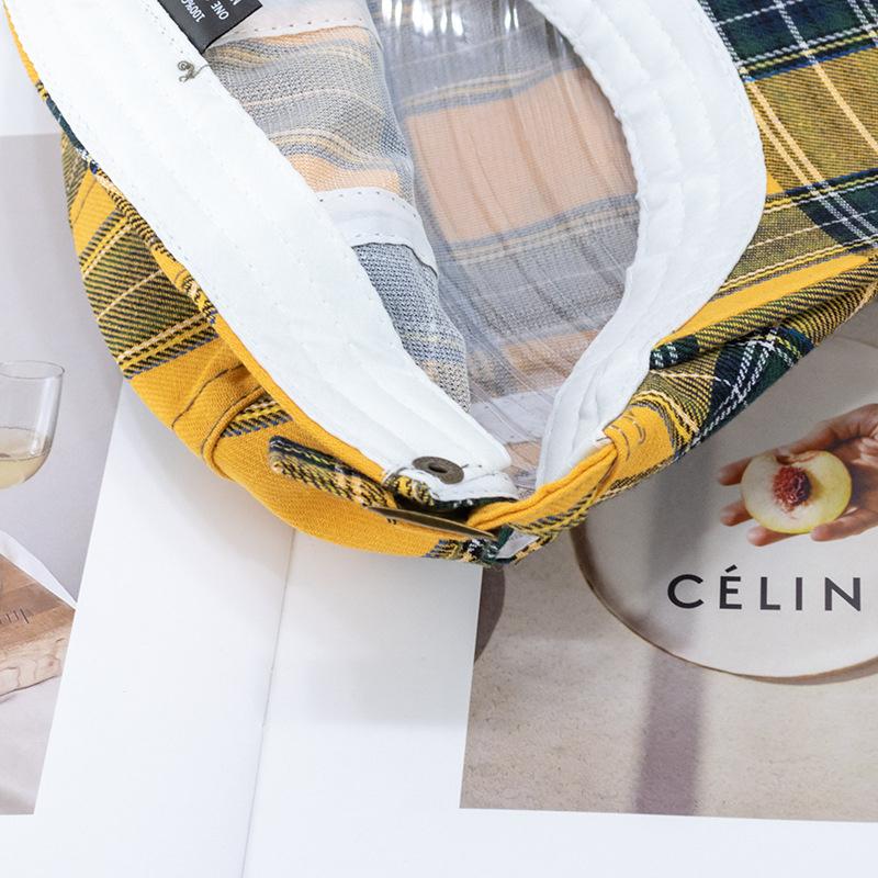 Унисекс Клетчатые Винтажные Береты Мужские Женские Британские Художники Кепка Гаврош Весенне-Летние Шляпы Кепка с Козырьком Повседневные Регулируемые Кепки