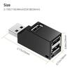 Прямое подключение USB 3.0 Высокоскоростной 3-портовый разветвитель-хаб