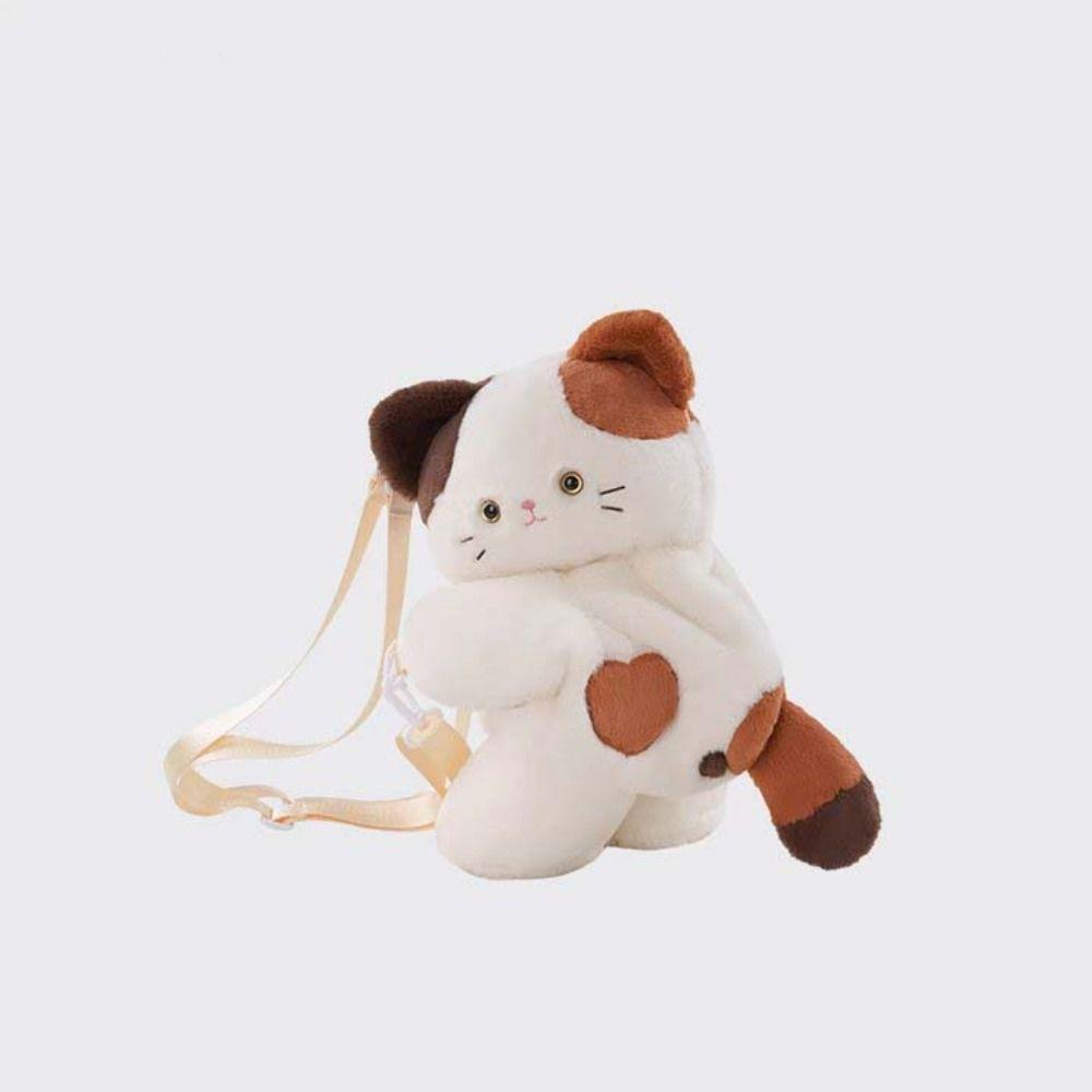 Doll Children Backpack Plush Toy Animal Shoulder Bag Soft Penguin Crossbody Bag  Outdoor