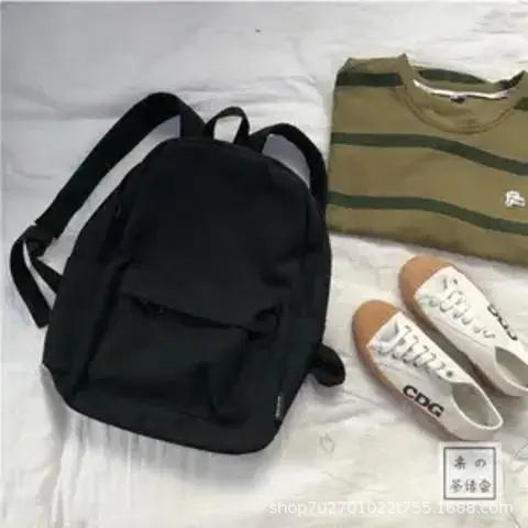Backpack Aesthetic Nature Style Large Capacity School Bag for Elementary Middle High School Girls Korean Casual