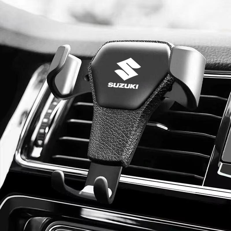 GMRT3 Car Phone Holder Gravity Sensing Auto Grip Bracket For Suzuki Celerio Swift Jimny Ignis SX4 Alto Vitara S-cross Baleno Kizashi