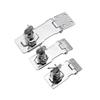 Silver Hardware Home Improvement With Keys Shed Hasp Garage Lock Locking Staple Cupboard