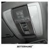 Углеродное волокно для Mercedes Benz CE Class W204 W212 Автомобильный светильник для чтения Панель управления Наклейка на рамку Авто Интерьер