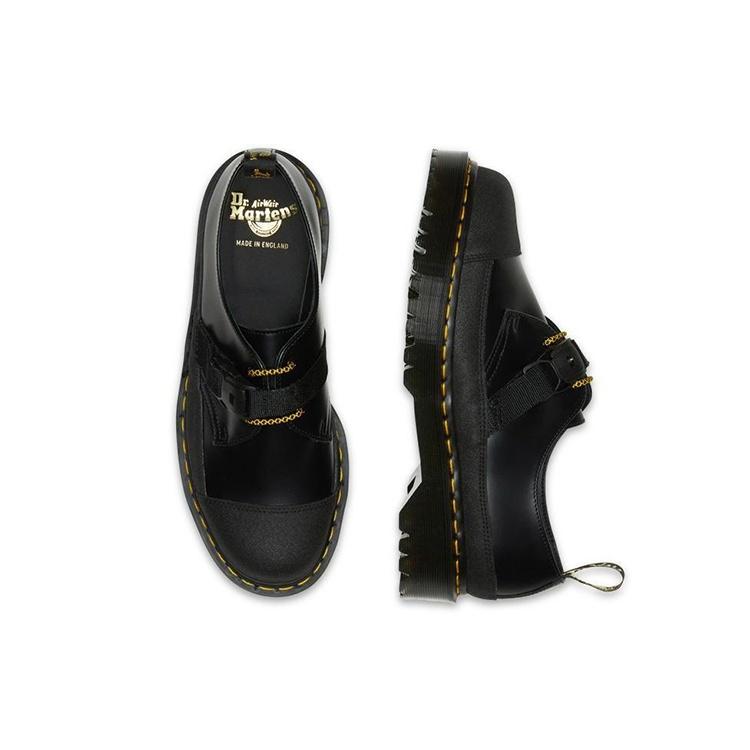 Dr. Martens Мужские 1461 Tech 'Угольно-черный Желтый' 26884001