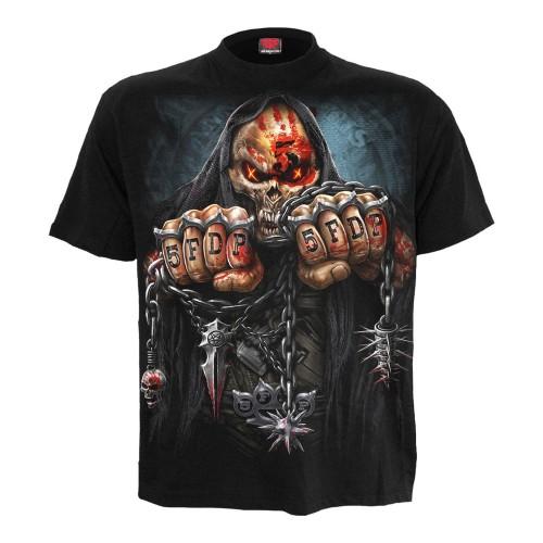 Five Finger Death Punch Unisex Adult Game Over Back Print T-Shirt