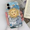 Прозрачный чехол для iPhone 16 Pro Max 16pro 16plus, защитный бампер, чехол для телефона, мягкий, тонкий, силиконовый, TPU, с рисунком в виде граффити, красочный узор для Apple iPhone