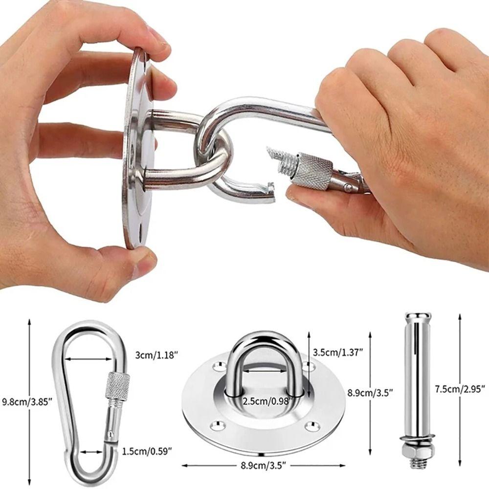 1 комплект йога мешок с песком качели гимнастические принадлежности настенное крепление анкерные крючки прочный потолочный крючок