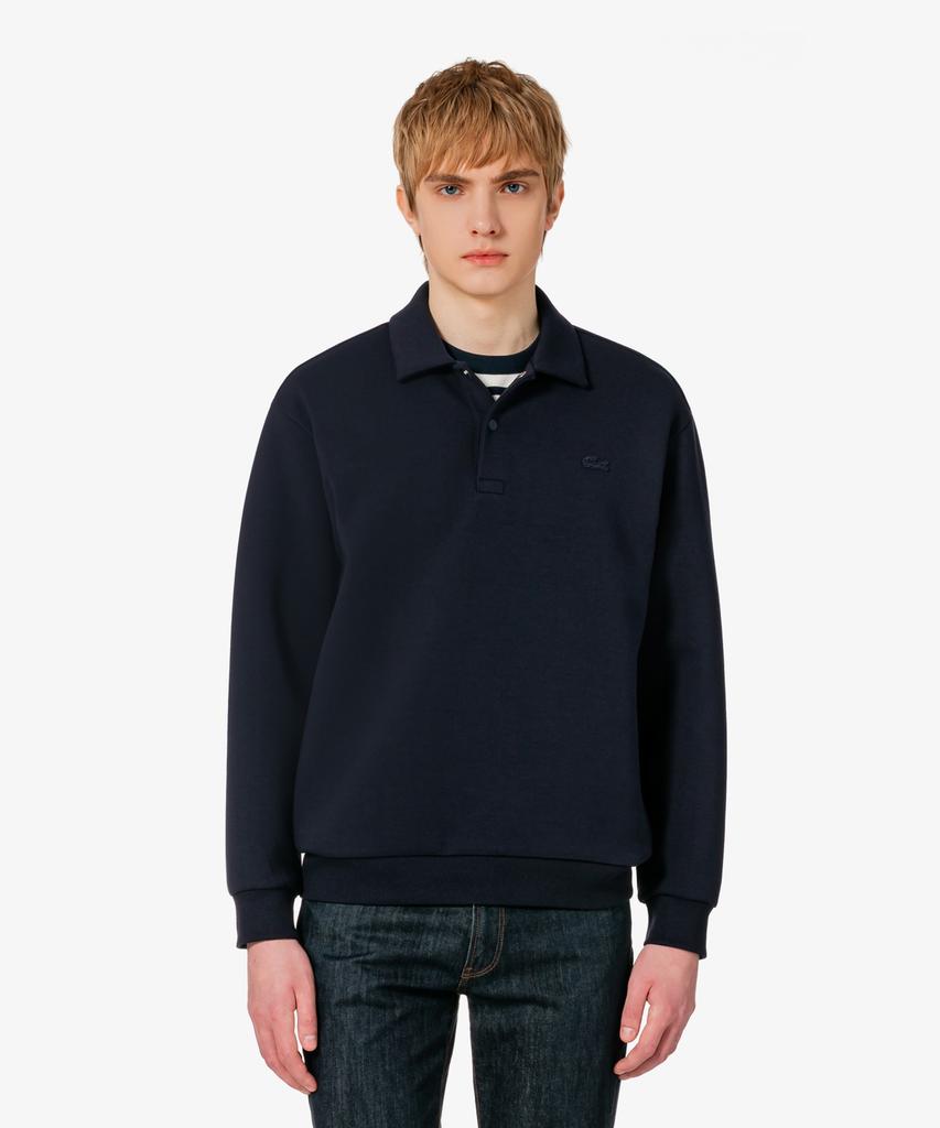 LACOSTE Men'S Double-Face Snap Polo Sweatshirt Sh423E-56G 166