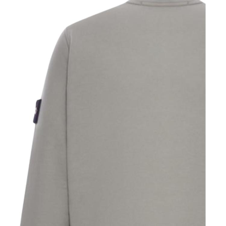 STONE ISLAND Пуловер с круглым вырезом, толстовка с длинным рукавом, мужская толстовка, серый, K2S156100028S0A20-V006B