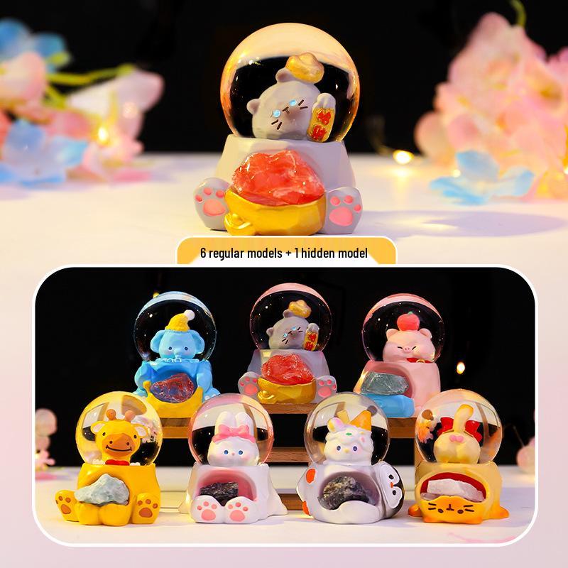 Фигурка-сюрприз «Девятихвостая лиса Цинцю» - Модный новогодний подарок и украшение для рабочего стола