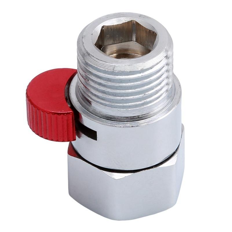 G1/2" запорный клапан прямой клапан спринклерная душевая головка быстрое переключение туалет принадлежности для ванной комнаты