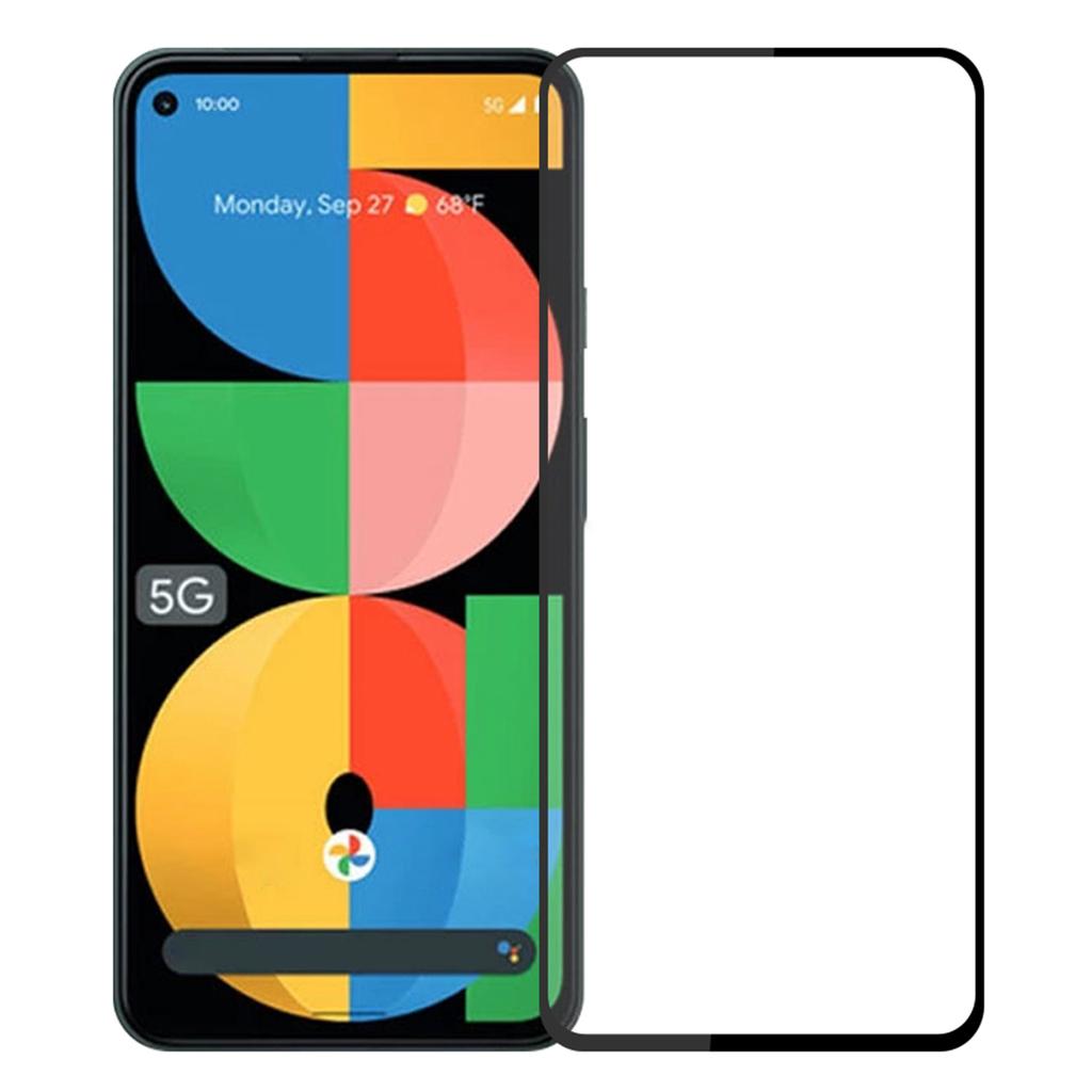 PINWUYO Полное покрытие Полный клей HD Прозрачный Защита от отпечатков пальцев Взрывозащищенное Закаленное стекло Защитная пленка для Google Pixel 5a 5G