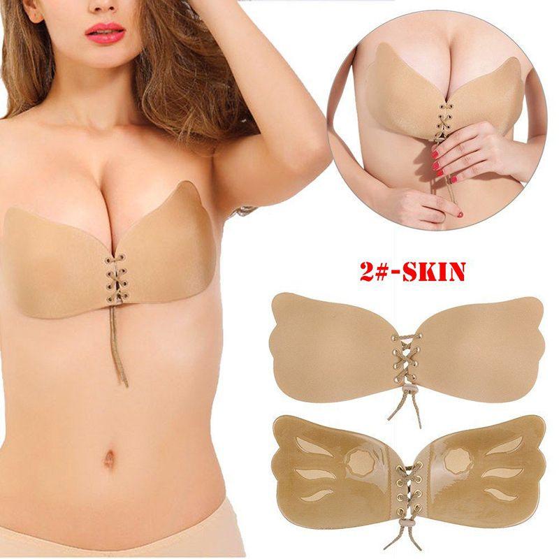 Women Sexy Lingerie Silicone Adhesive Stick On Magical Push Up Invisible Bra For Ultimate Comfort And Support