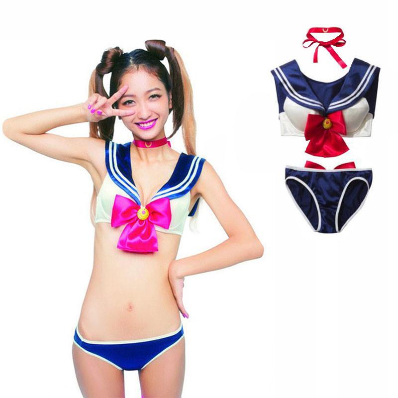 Anime Cosplay Costume Sexy Womens Girls Underwear Cute Set Lingerie