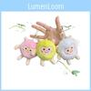 Delightful Sheep Plush Keychain Cute Lamb Doll Soft Toy For Gifts Childrens