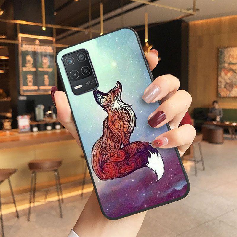 Чехол Funda Fox Soft Shell для телефона для oppo Realme 8Pro 6PRO 6i 7pro 9i 9pro C11 C21Y C21 C25Y C25S C3 Q3S XT, чехлы