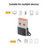 Высокоскоростной адаптер USB C на USB A, переходники «папа-мама» для быстрой зарядки и синхронизации, работает со смартфоном, планшетом