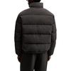 Zara Мужские пуховики Черный воротник-стойка Умеренный пуховик 00155312-35