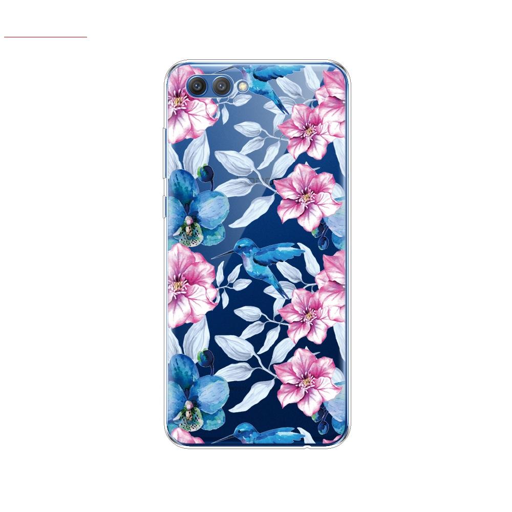 Чехол для Huawei Honor V10 VIEW 10, мягкий силиконовый чехол из ТПУ на заднюю панель телефона для Huawei Honor 10, чехол Etui, защитный чехол с принтом