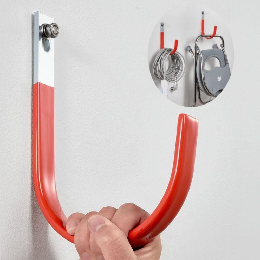Качественный Прочный Большой Крюк для Тяжелых Предметов Большого Размера Металлический Настенный Крепеж Одиночный Крюк для Наружного Использования