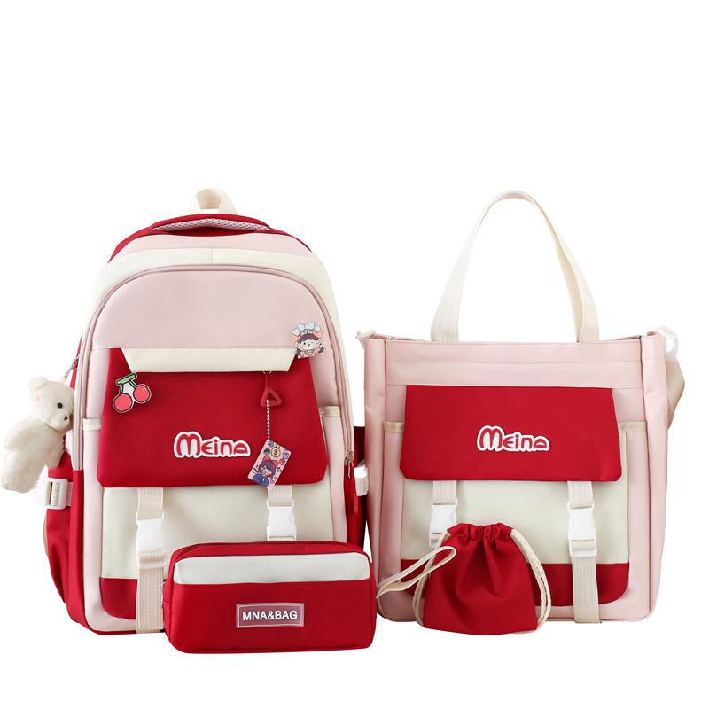 Школьный рюкзак для девочек, школьный рюкзак большой емкости для школьников