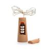 Pleasure Holiday 15/20 LED Wine Bottle Cork Lights Silver Wire for Wedding Festival Party Decor